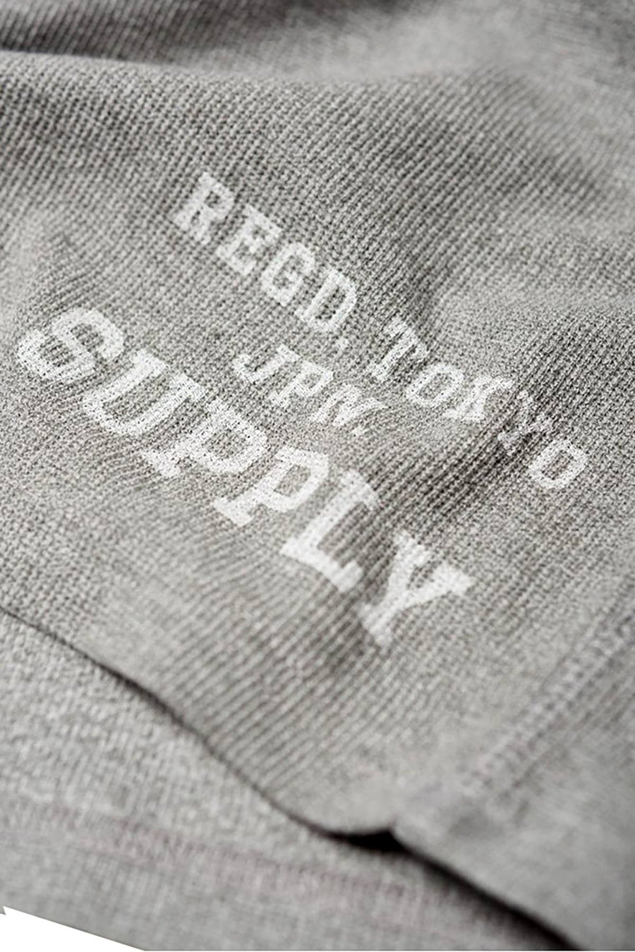 SuperDry Grey-Marl Authentic Supply T-Shirt