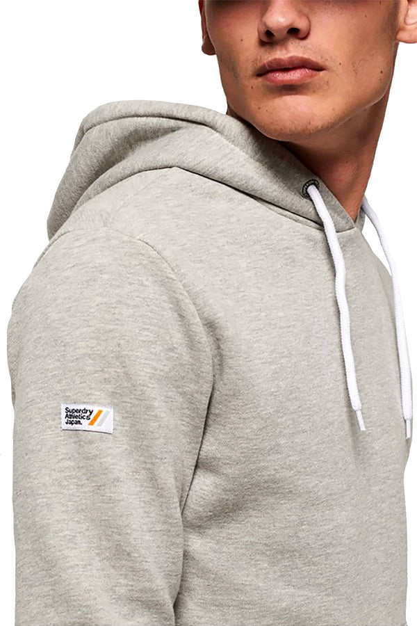 SuperDry Grey-Marl L.A. Hoodie