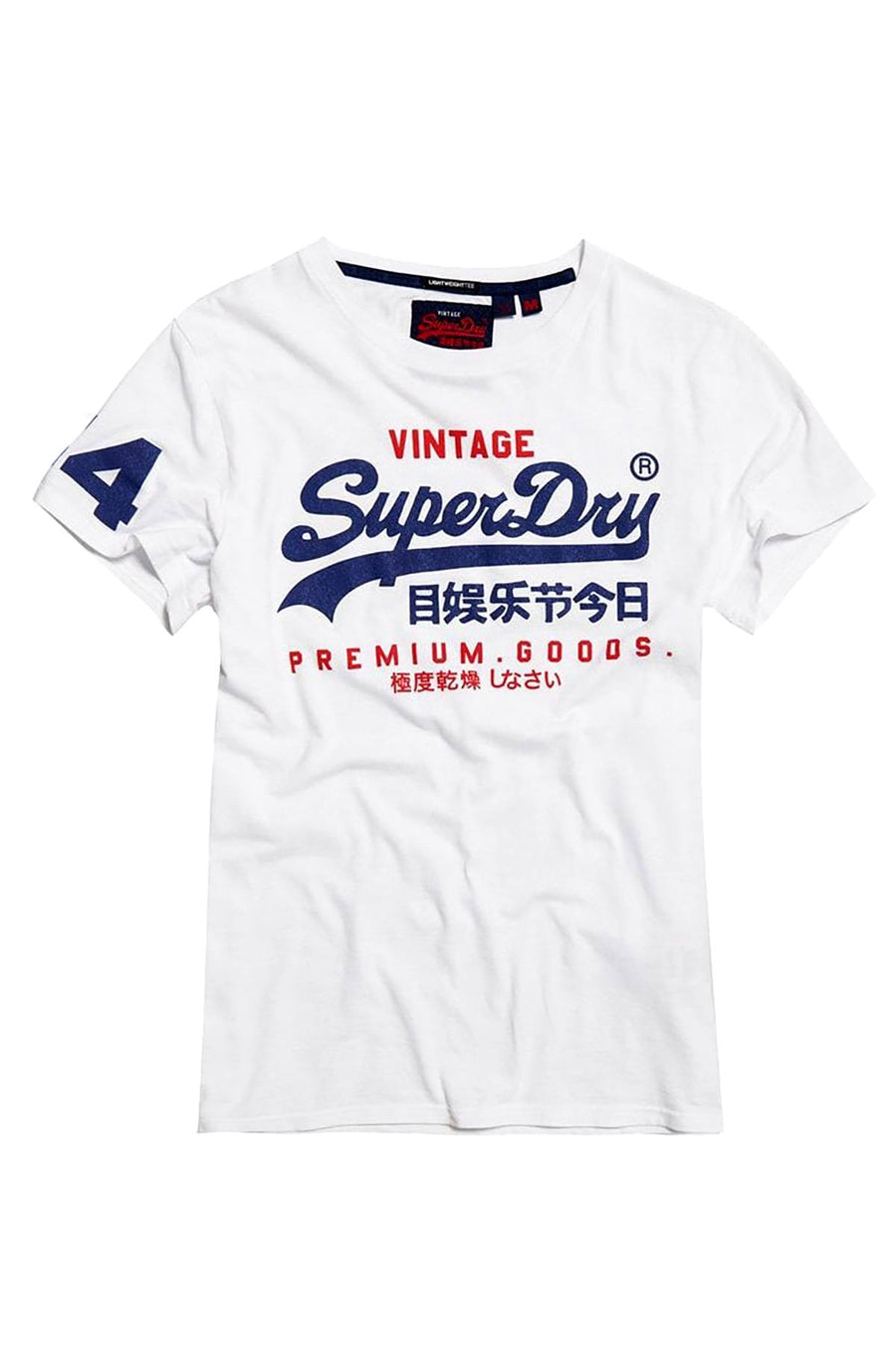SuperDry Optic-White Goods Duo Lite Graphic Tee