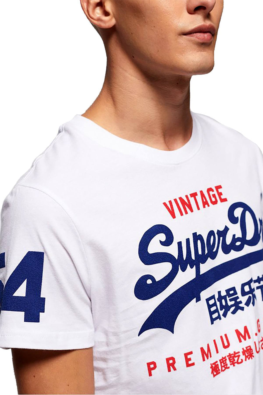 SuperDry Optic-White Goods Duo Lite Graphic Tee