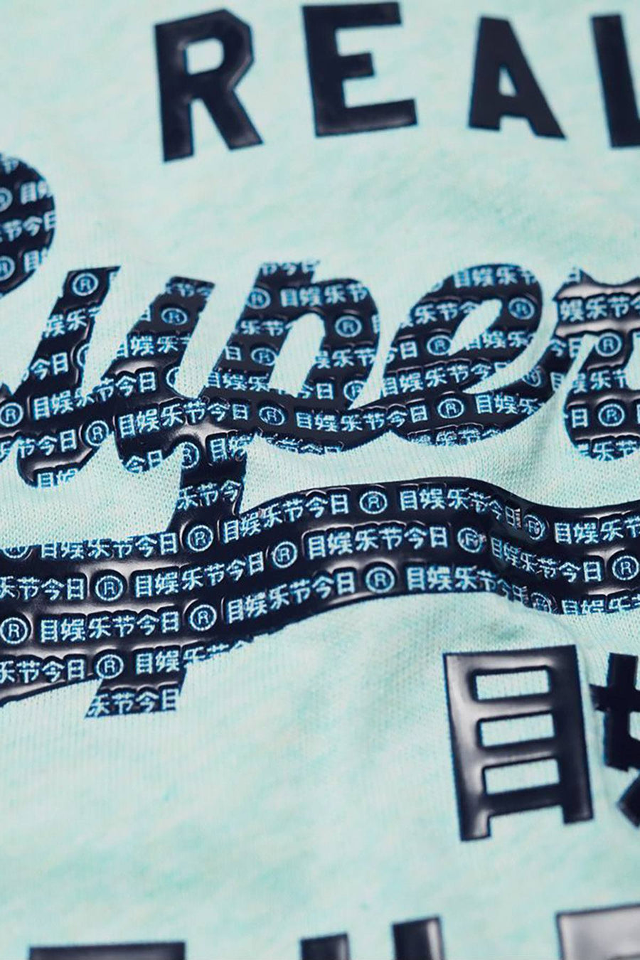 SuperDry Pastel Mint-Marl Vintage Authentic Pastel Tee