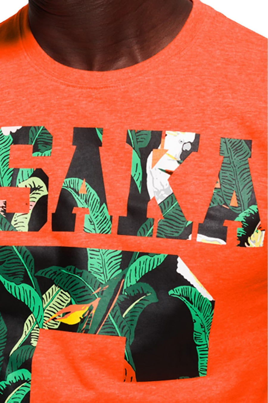 SuperDry Radiant-Orange Osaka Mid-Weight Graphic Tee