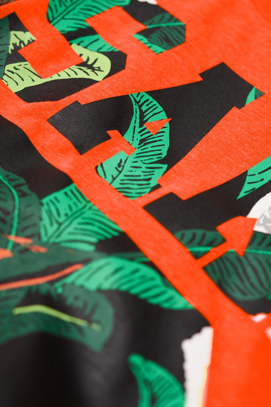 SuperDry Radiant-Orange Osaka Mid-Weight Graphic Tee