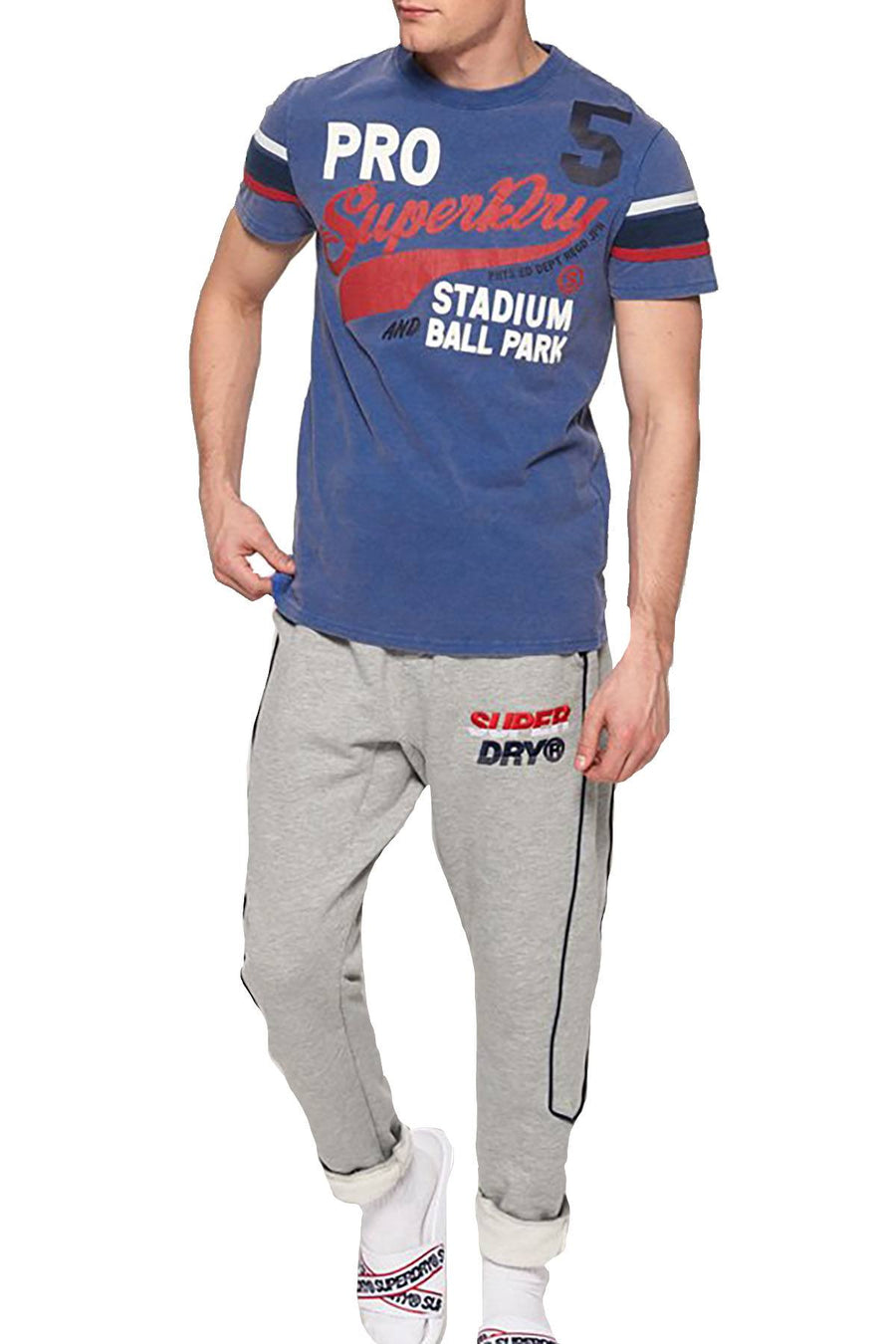 SuperDry Royal Pitch-Field Retro T-Shirt