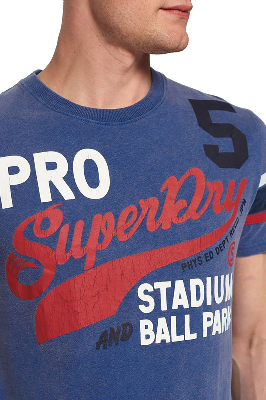 SuperDry Royal Pitch-Field Retro T-Shirt