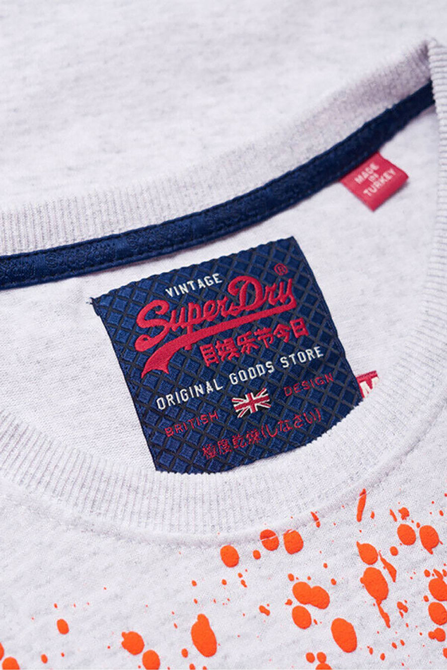 SuperDry Silver-Birch Marl Icarus T-Shirt