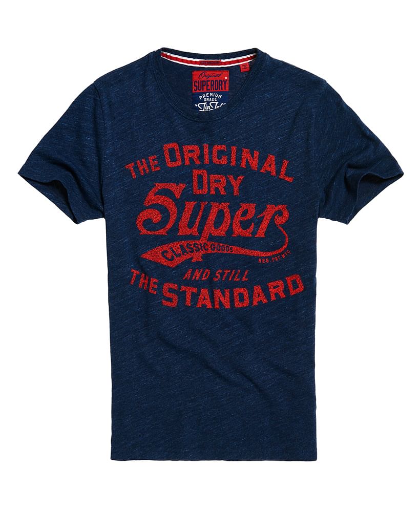 Superdry Men's Classic Standard T-shirt Blue
