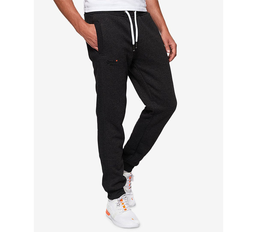 Superdry Orange Label Classic-fit Joggers Low Light Black Grit