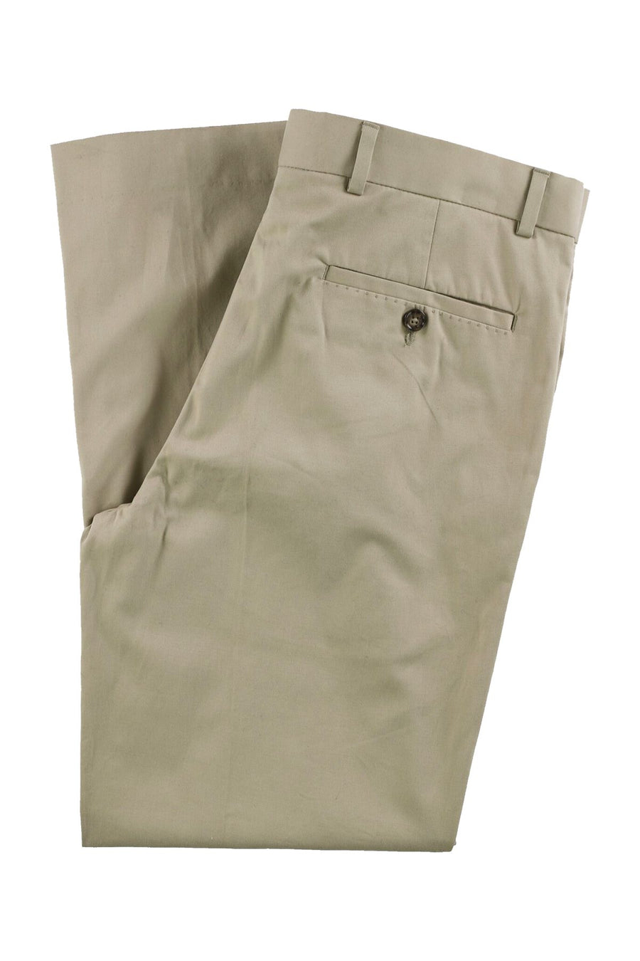 Tasso Elba Big/Tall Washed-Khaki Signature Chino Pant