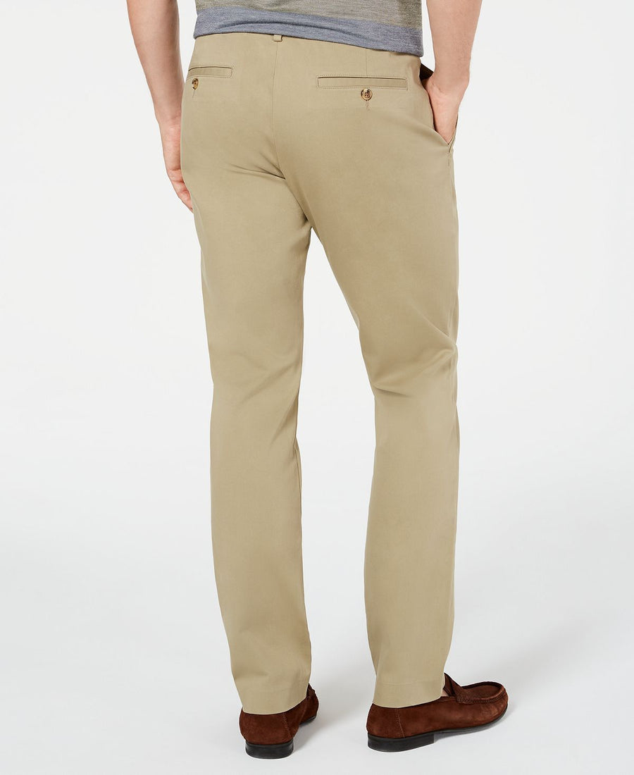 Tasso Elba Luca Flat-front Stretch Pant Rustic