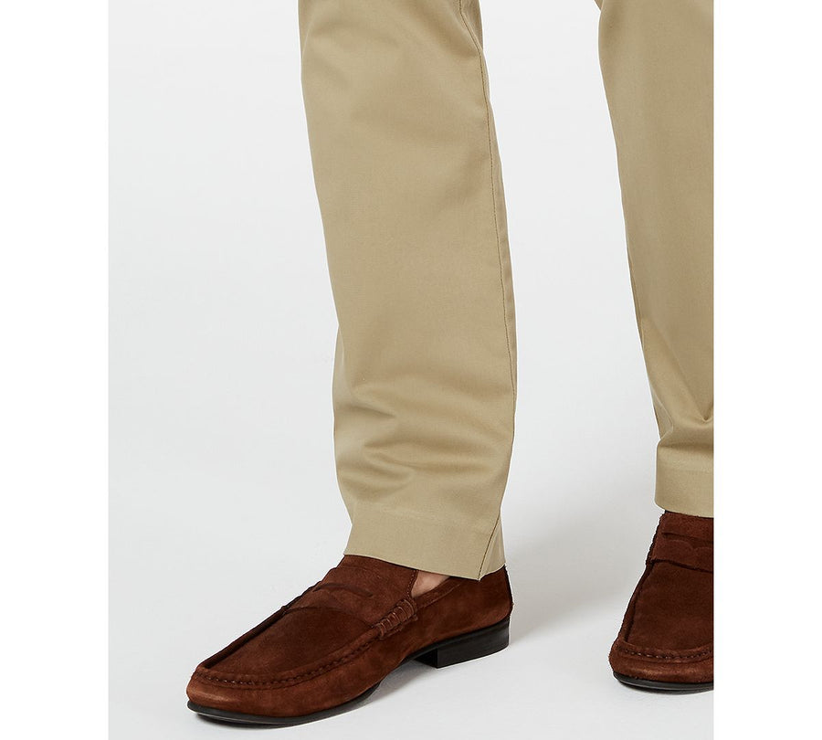 Tasso Elba Luca Flat-front Stretch Pant Rustic