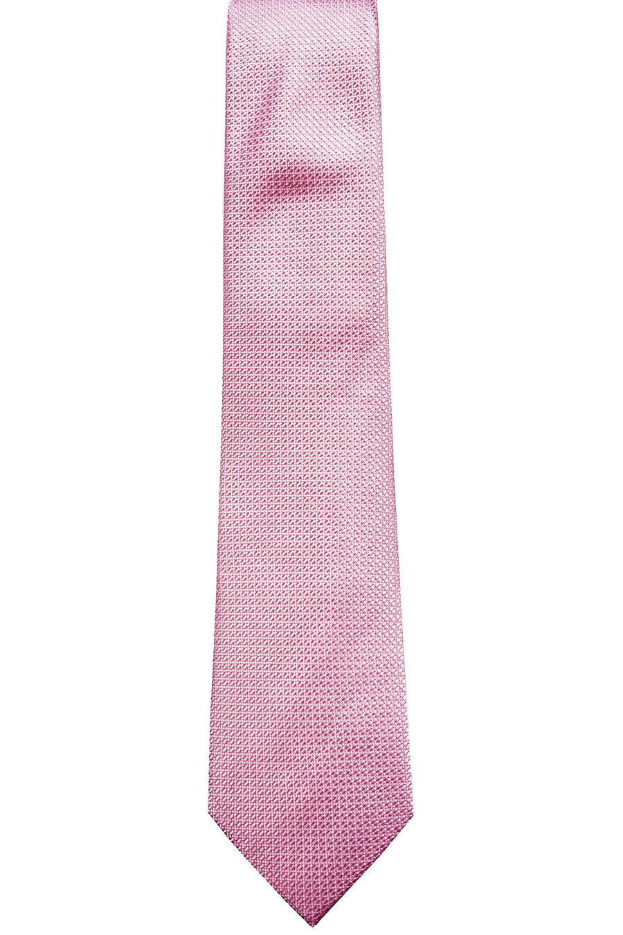 Tasso Elba New-Pink Graziano Textured Silk Tie