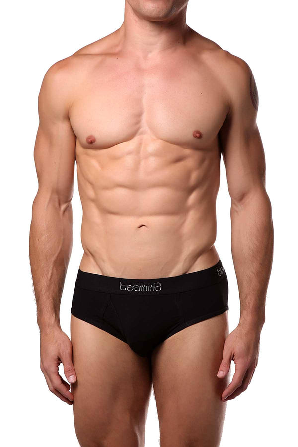 Teamm8 Black Classic Brief
