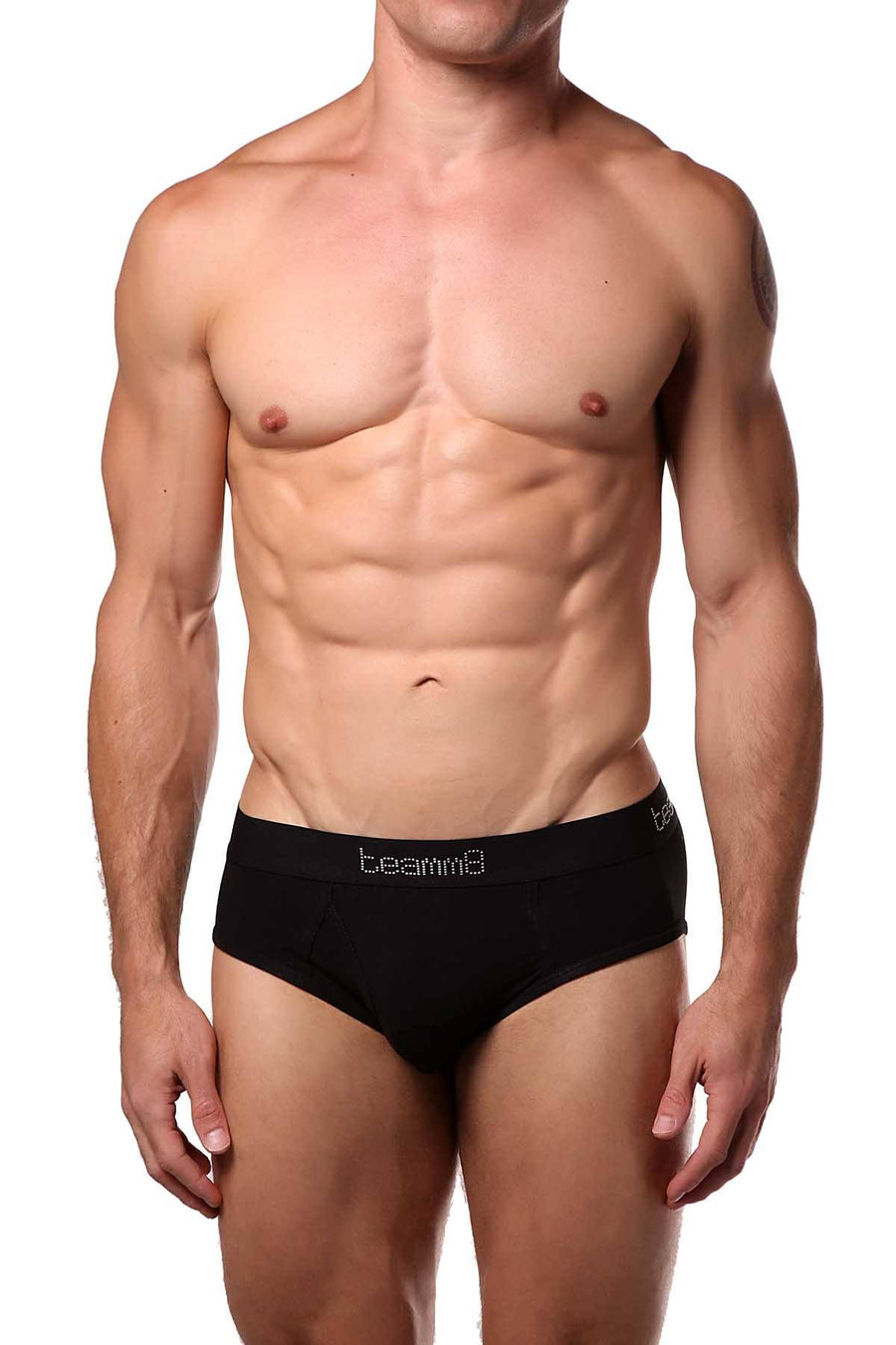 Teamm8 Black Classic Brief