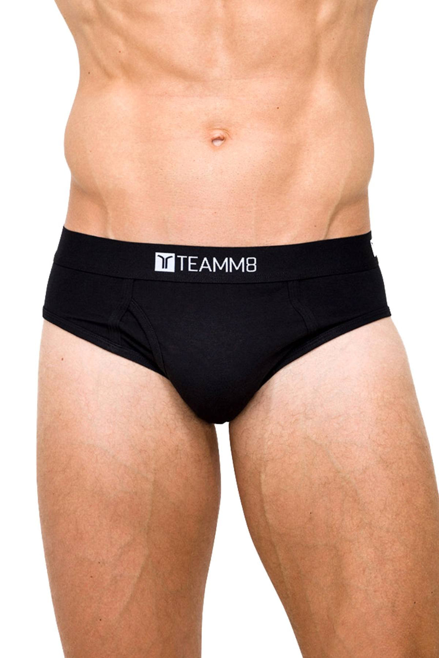 Teamm8 Black Classic Brief