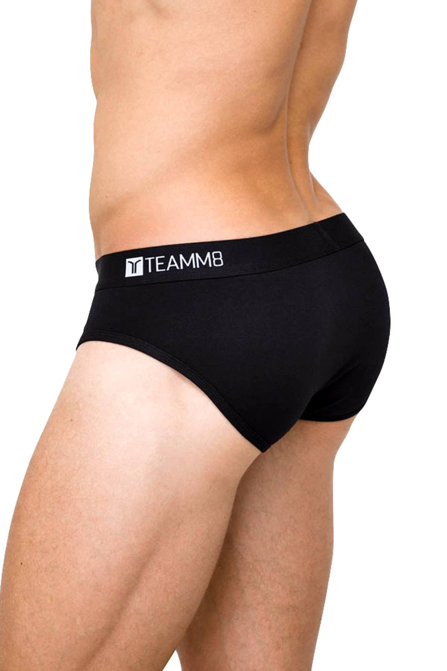 Teamm8 Black Classic Brief