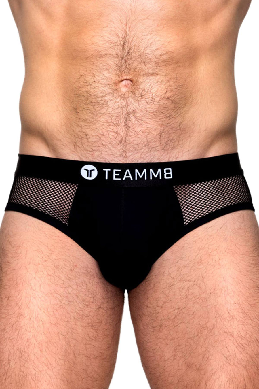 Teamm8 Black Mesh Brief