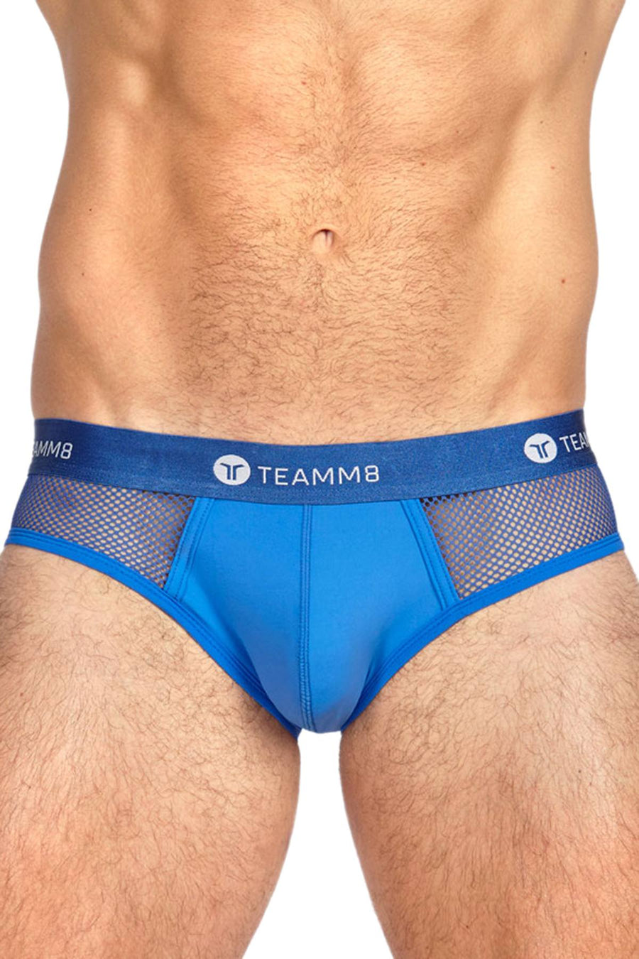 Teamm8 Blue Mesh Brief
