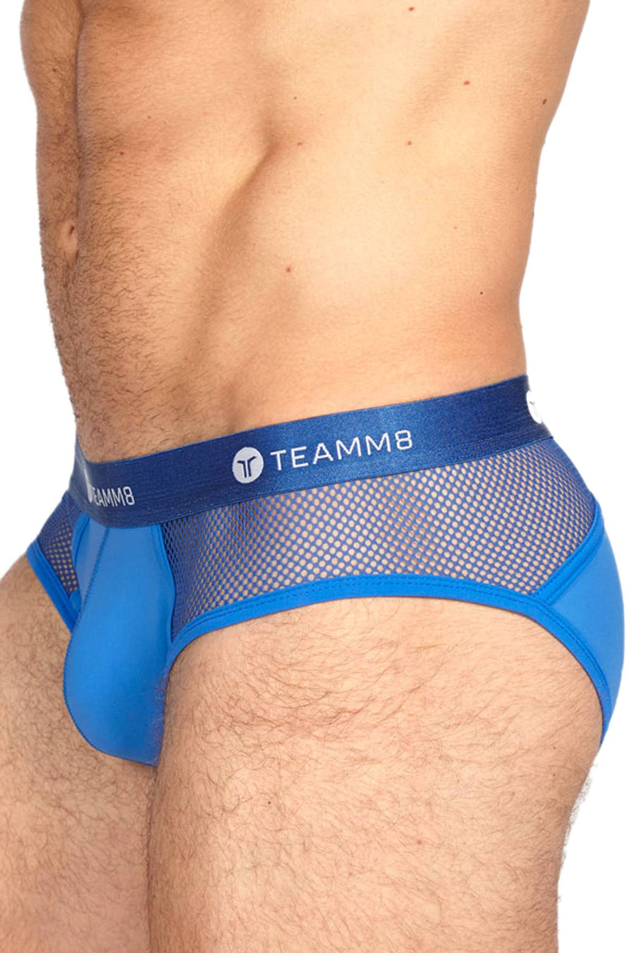 Teamm8 Blue Mesh Brief