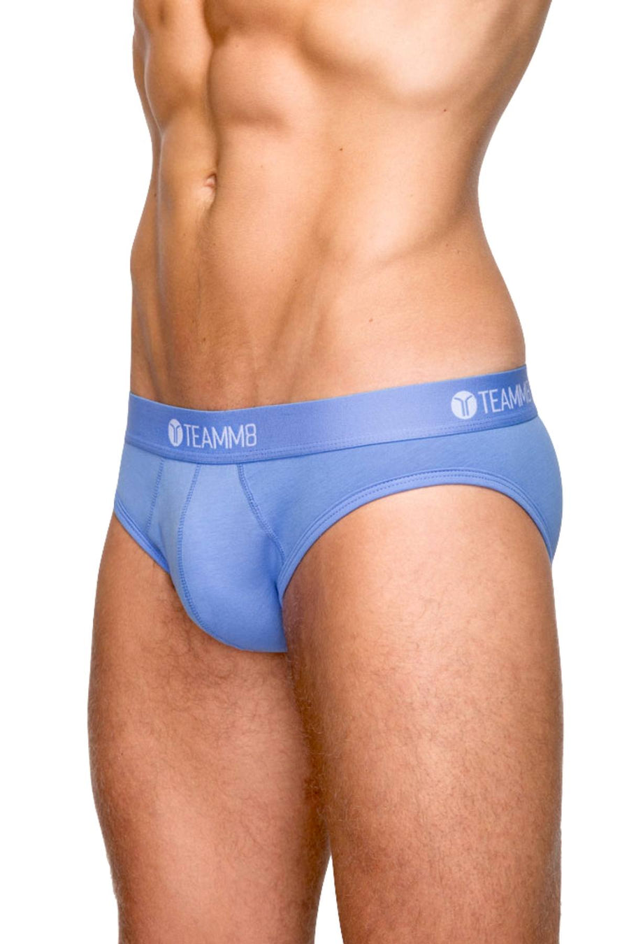 Teamm8 Cornflower-Blue Super-Low Brief