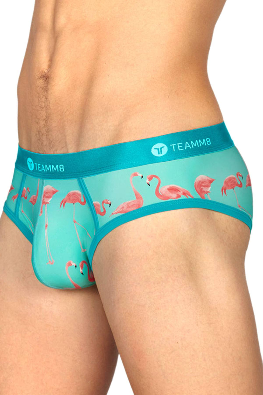 Teamm8 Green Flamingo Brief