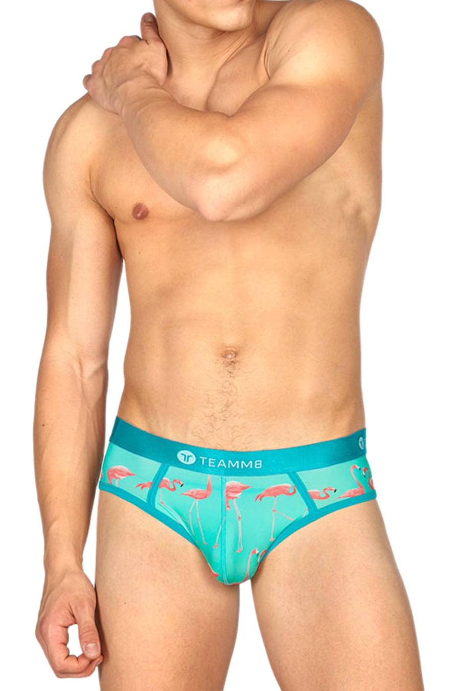Teamm8 Green Flamingo Brief