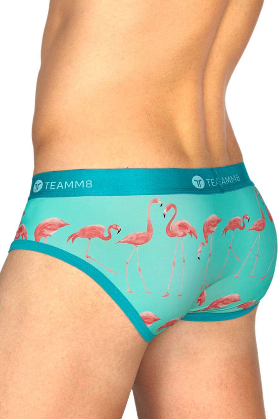 Teamm8 Green Flamingo Brief