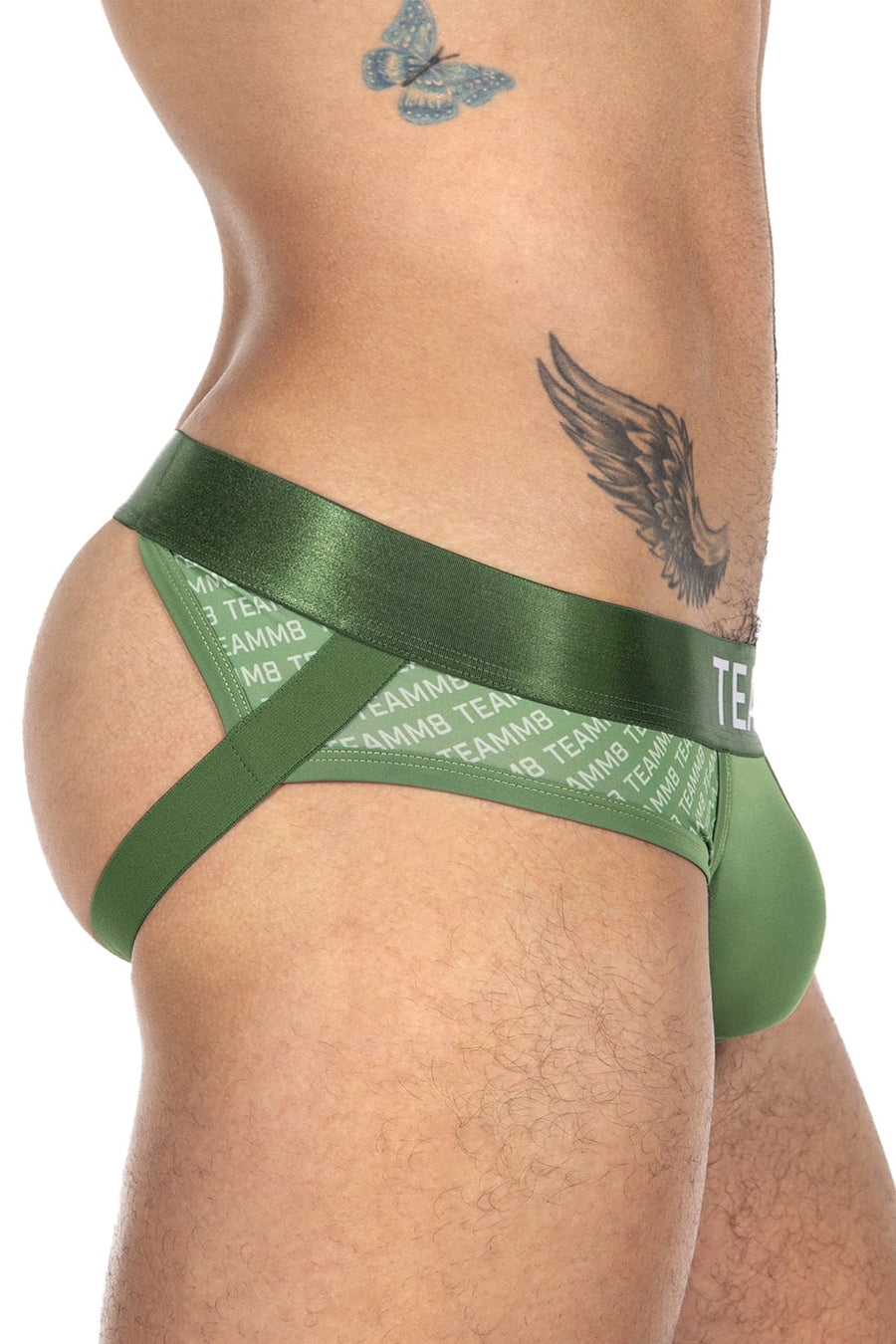 Teamm8 Green Gladiator Jock