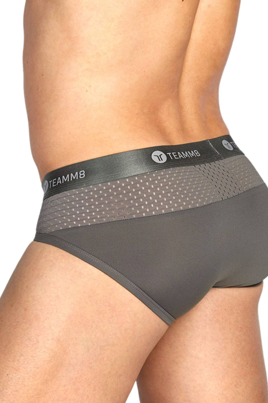 Teamm8 Gunmetal Crown Brief