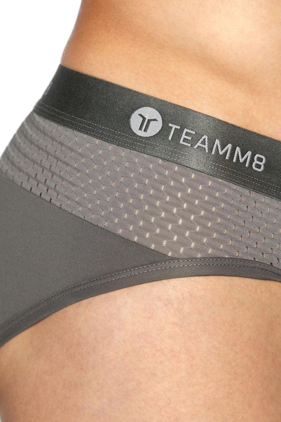 Teamm8 Gunmetal Crown Brief