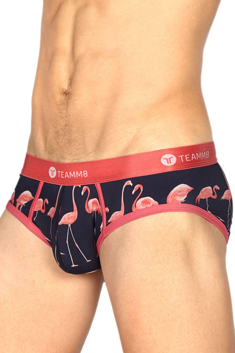 Teamm8 Navy Flamingo Brief
