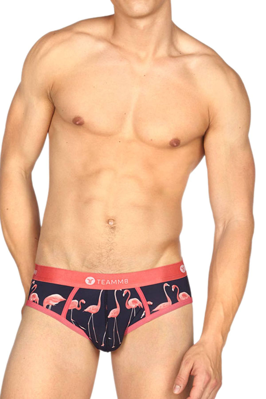 Teamm8 Navy Flamingo Brief