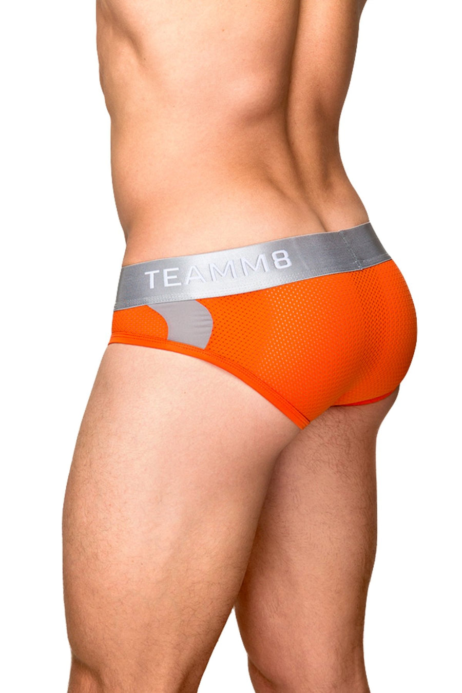 Teamm8 Orange Aerial Mesh Brief