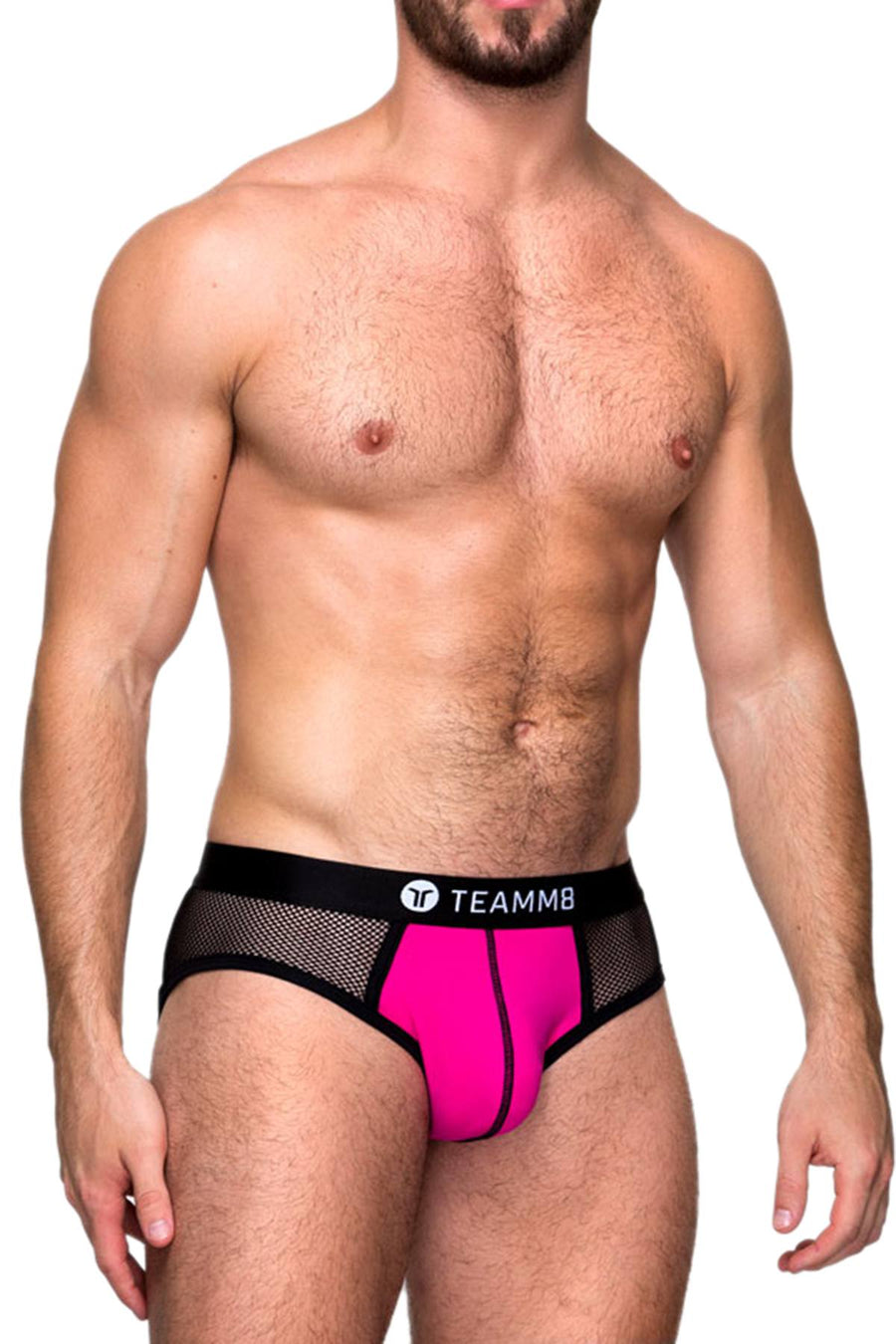 Teamm8 Pink Score Mesh Brief