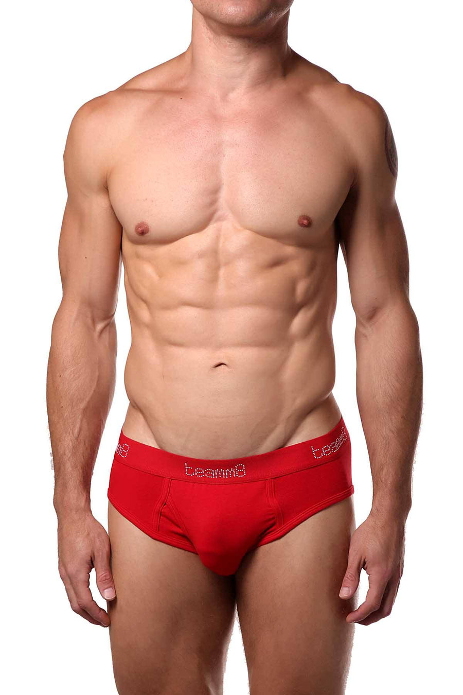 Teamm8 Red Classic Brief