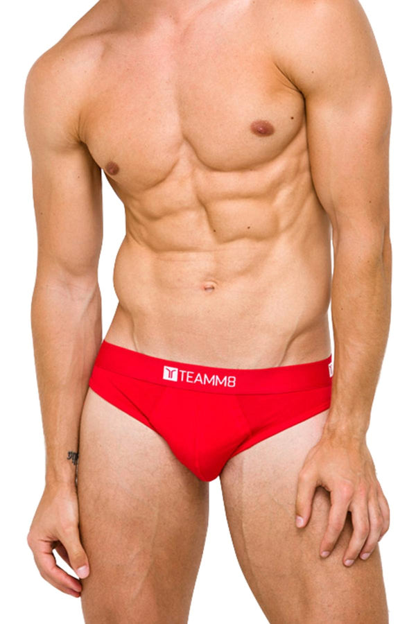 Teamm8 Red Super-Low Brief