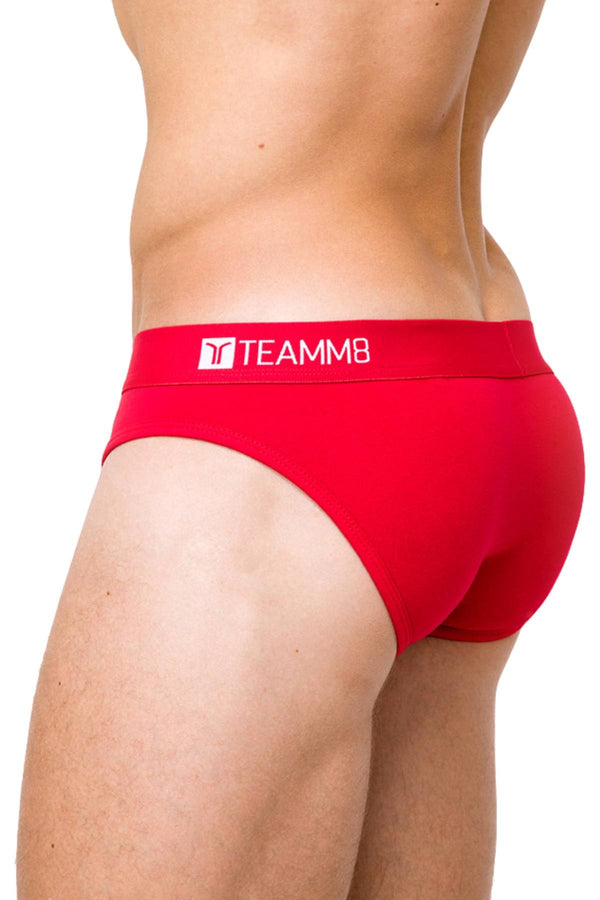 Teamm8 Red Super-Low Brief