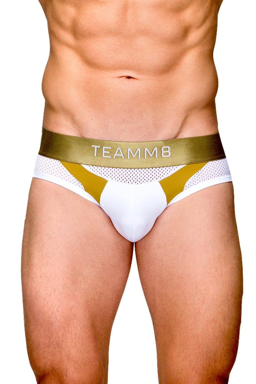 Teamm8 White Aerial Mesh Brief