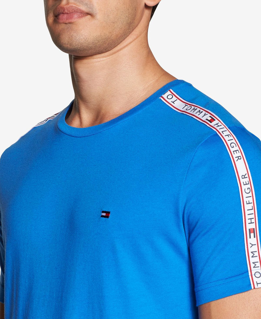 Th Modern Essentials Logo T-shirt Hampton Blue