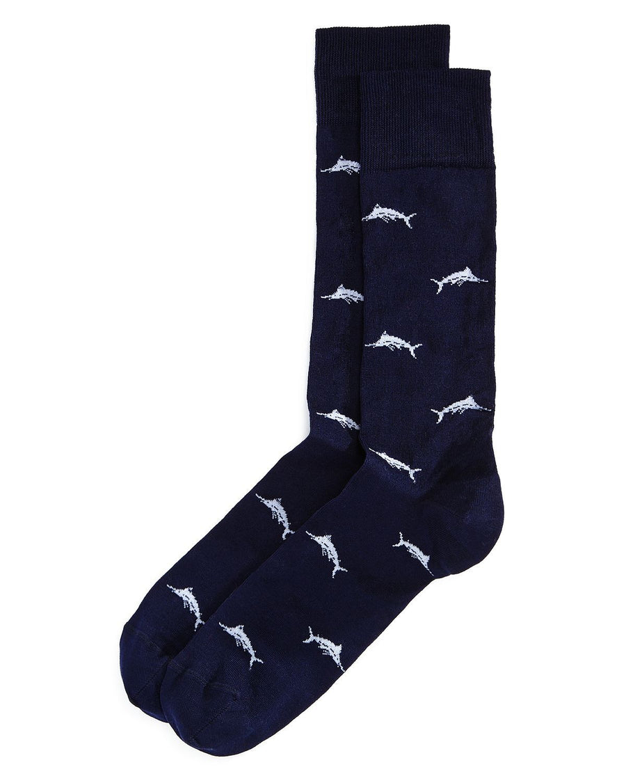 The Men's Store Marlin Socks Navy