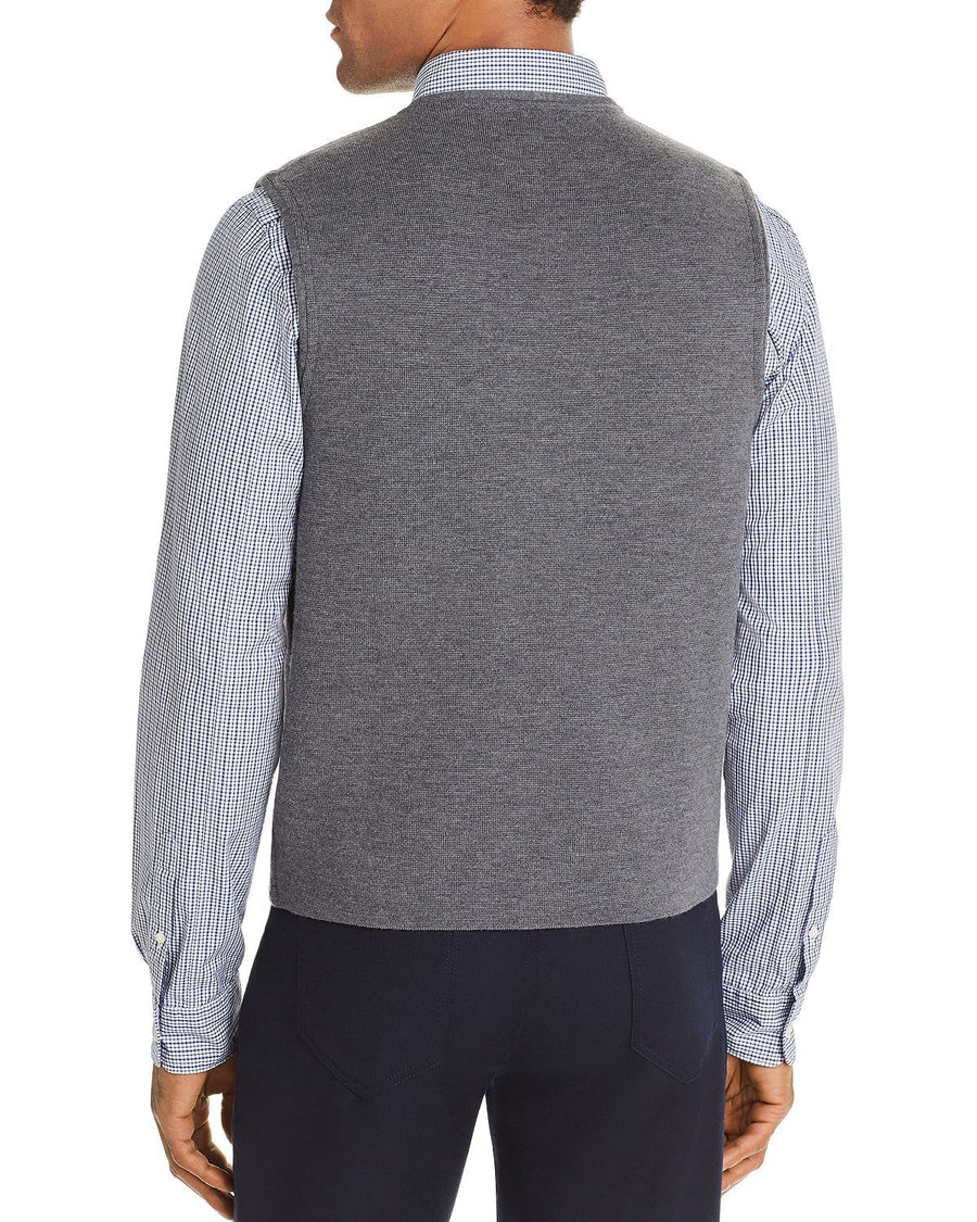 The Men's Store Merino Wool Vest Medium Gray