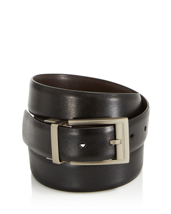 The Men's Store Reversible Dress Belt Compare At $55 Black/Brown
