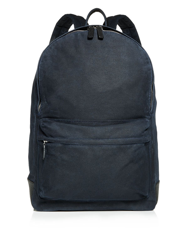 The Men's Store Waxed Canvas Backpack Navy