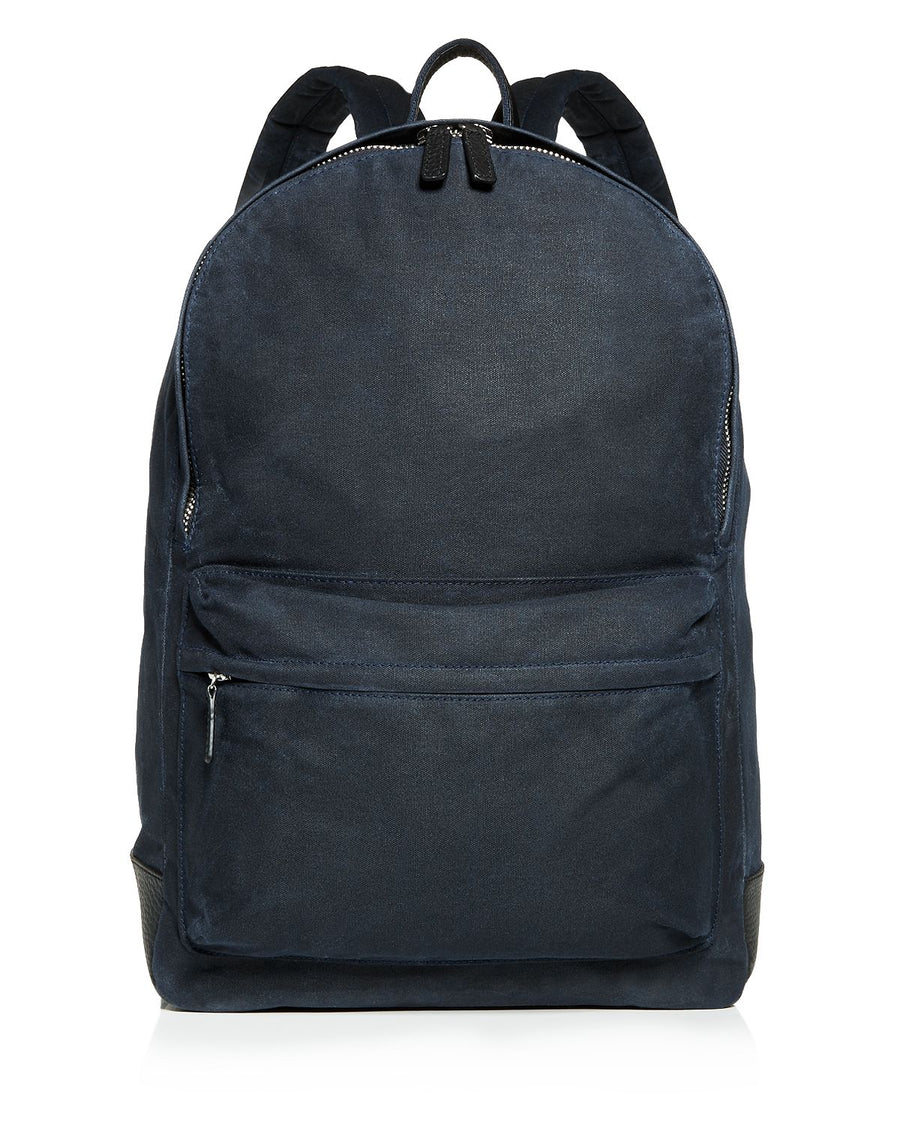 The Men's Store Waxed Canvas Backpack Navy