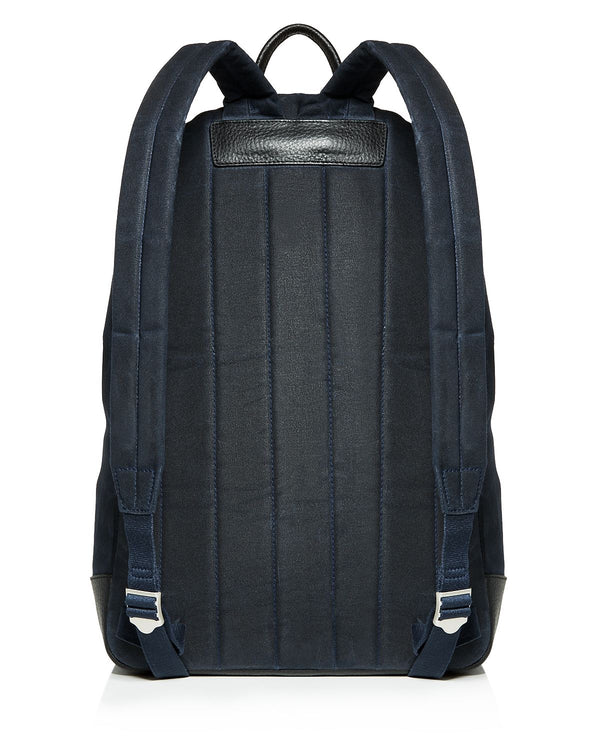 The Men's Store Waxed Canvas Backpack Navy