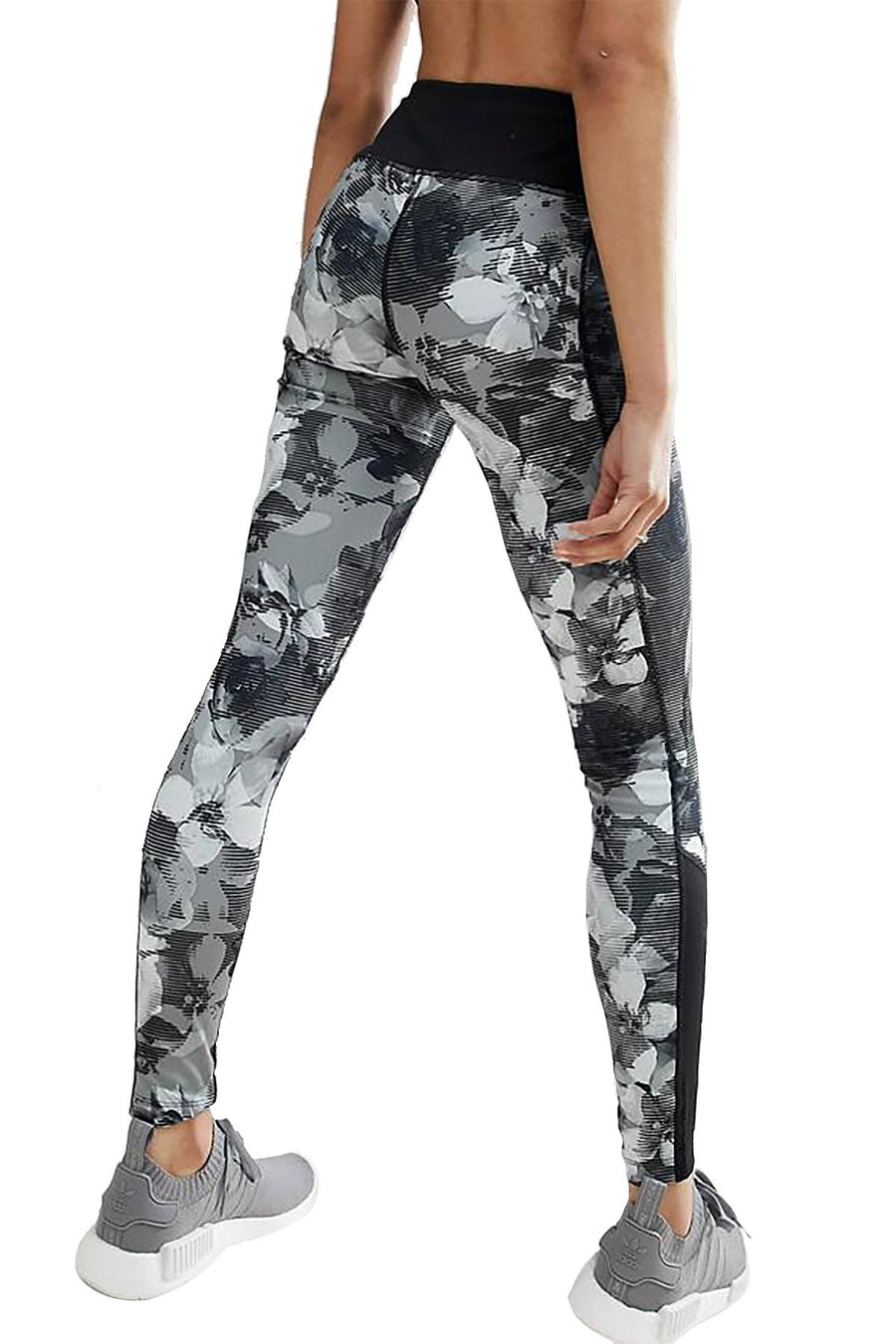 The North Face Black Printed Pulse Mid-Rise Tight
