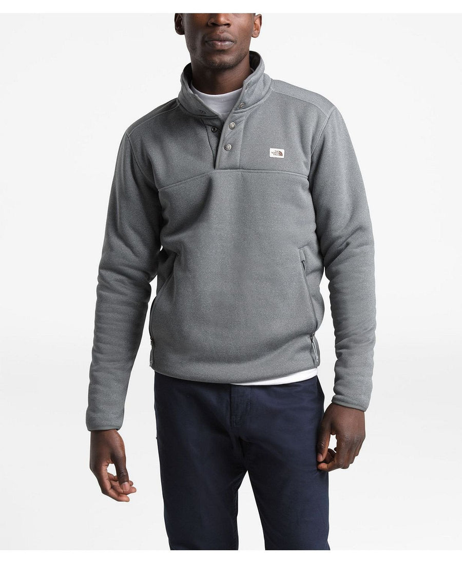 The North Face Sherpa Patrol 1/4 Snap Pullover Grey