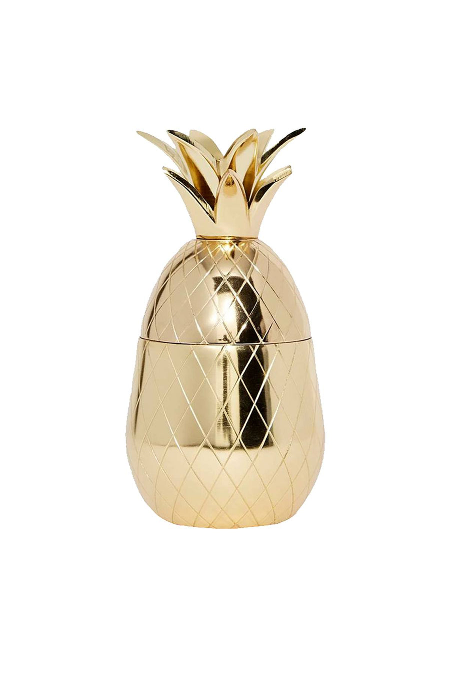 The Pineapple Co. Gold 12oz Pineapple Tumbler