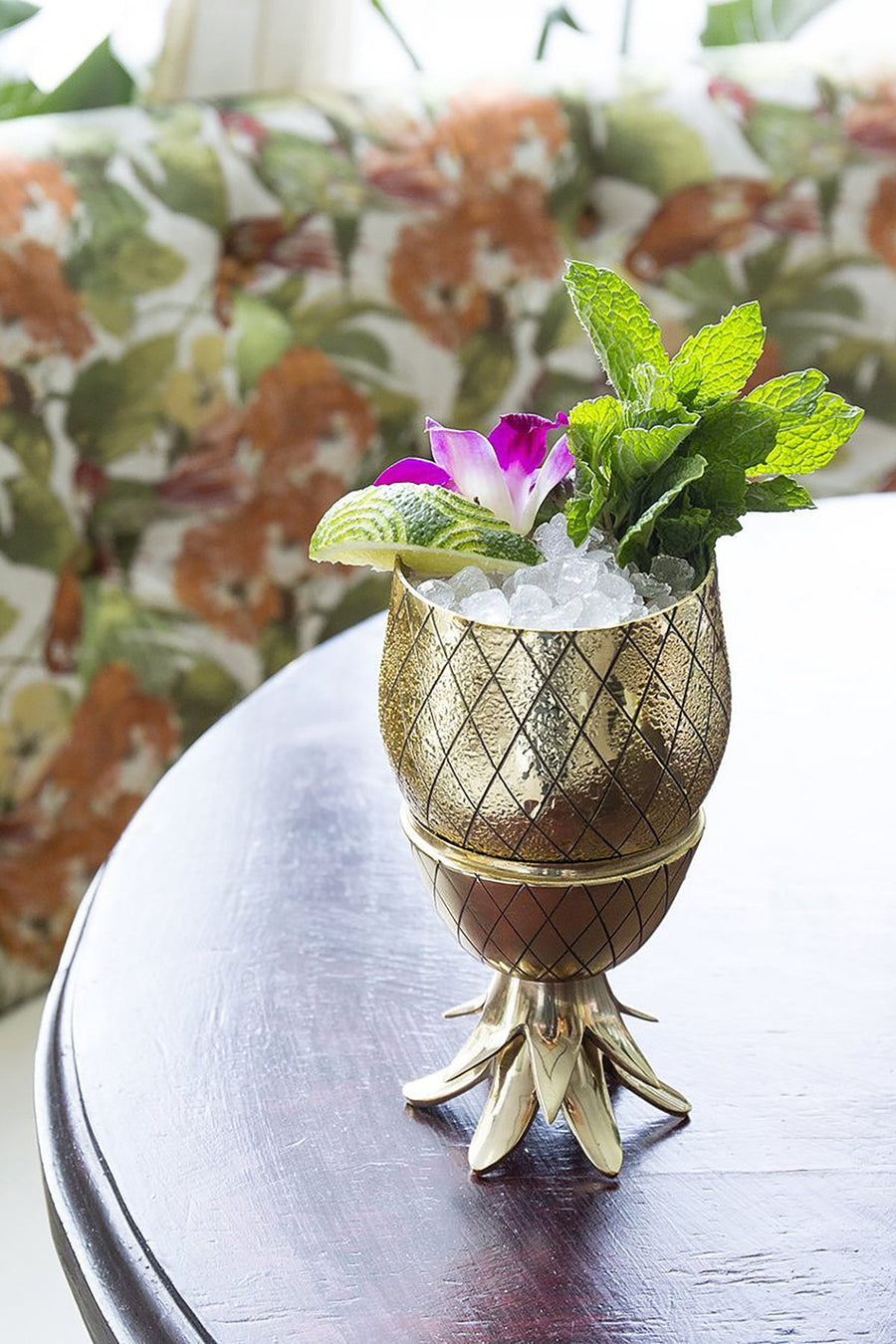 The Pineapple Co. Gold 12oz Pineapple Tumbler