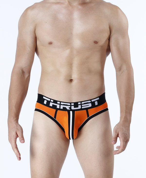 Thrust Orange Excite Jock Brief